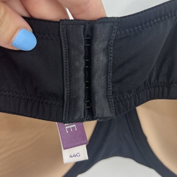 Adore Me Andrelisa Contour Balconette Women's Bra Black Lace 44G Plus Size - Picture 4 of 7